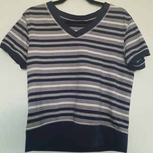 Blue and White Vintage Shirt